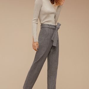 Aritzia WILFRED Jallade High-Waisted Pant